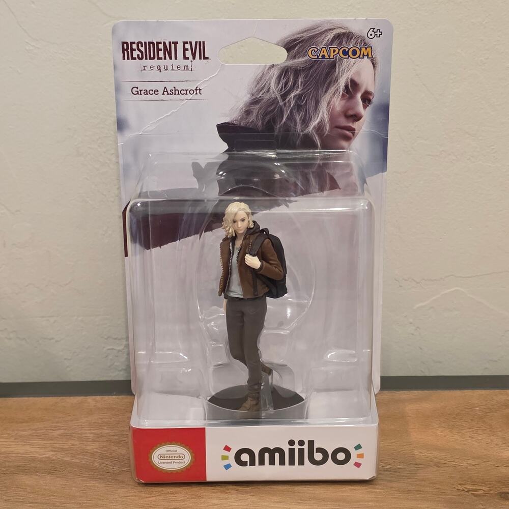 Grace Ashcroft Amiibo Resident Evil Requiem Nintendo Switch 2 New Sealed